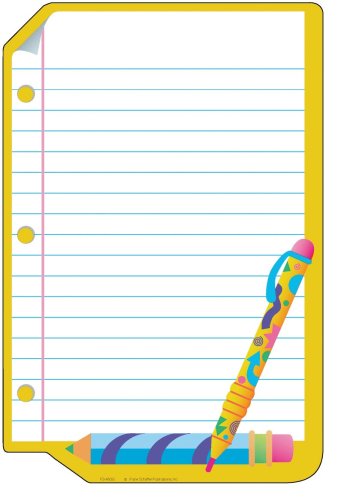Notebook Paper Notepad (9780768215908) by Carson-Dellosa Publishing