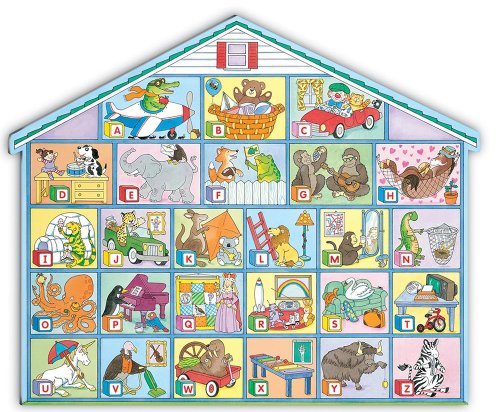 Alphabet House Floor Puzzle (9780768216318) by [???]