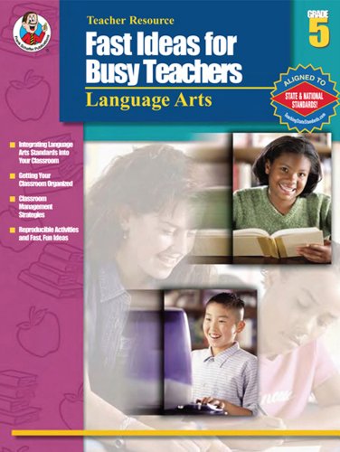 Stock image for Fast Ideas for Busy Teachers: Language Arts, Grade 5 for sale by Irish Booksellers