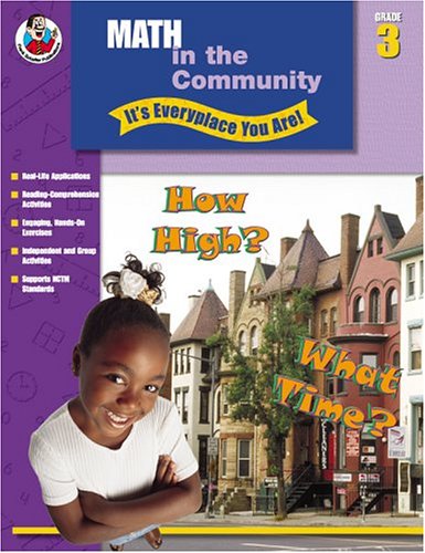 Math in the Community, Grade 3 (9780768229530) by Carson-Dellosa Publishing