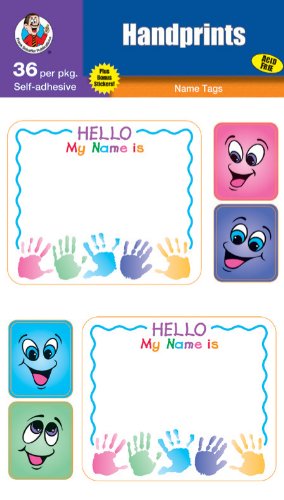 Handprints Name Tags (9780768230512) by [???]