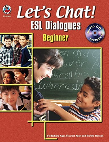 Beispielbild fr Let's Chat! ESL Dialogues, Grades K - 1 [With CDROM] zum Verkauf von ThriftBooks-Atlanta