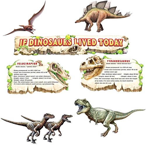 If Dinosaurs Lived Today Bulletin Board Set (9780768235005) by Schaffer, Frank