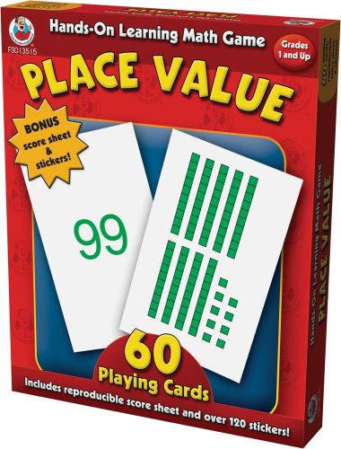 9780768235159: Hands-On Learning Place Value Card Game (Hands-On Learning Card Games)