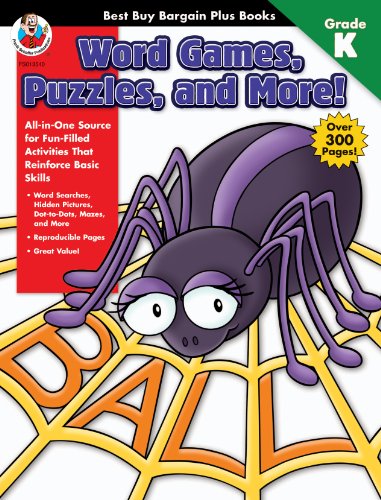 9780768235401: Word Games, Puzzles, and More!: Kindergarten