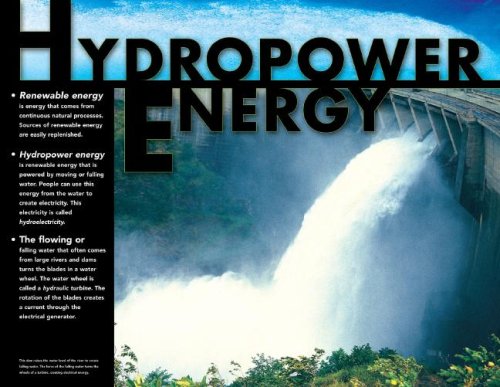 Hydropower Energy Cheap Chart (9780768237511) by Carson-Dellosa Publishing