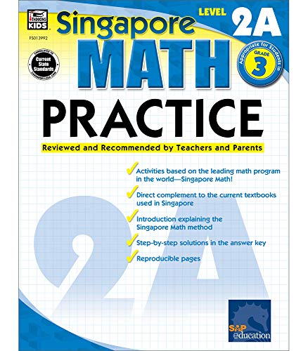 Beispielbild fr Math Practice, Grade 3: Reviewed and Recommended by Teachers and Parents (Singapore Math) zum Verkauf von Ergodebooks
