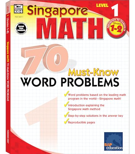 Beispielbild fr 70 Must-Know Word Problems zum Verkauf von Better World Books