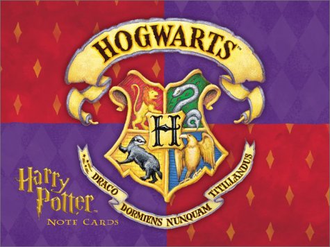 Hogwarts: Harry Potter Note Cards (9780768323399) by Cedco Publishing