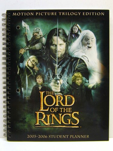 Stock image for The Lord of the Rings 2005-2006 Student Planner for sale by Ergodebooks