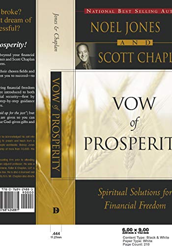 Beispielbild fr Vow of Prosperity : Spiritual Solutions of Financial Freedom zum Verkauf von Better World Books