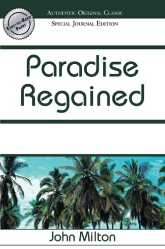 9780768425604: Paradise Regained (Authentic Original Classic)