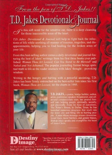 9780768429695: T.D. Jakes Devotional & Journal: 365 Days to Healing, Blessings and Freedom