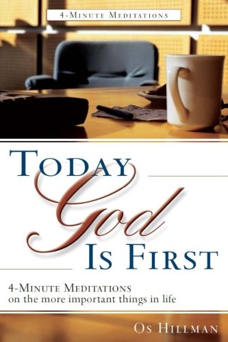 Stock image for Today God Is First for sale by SecondSale