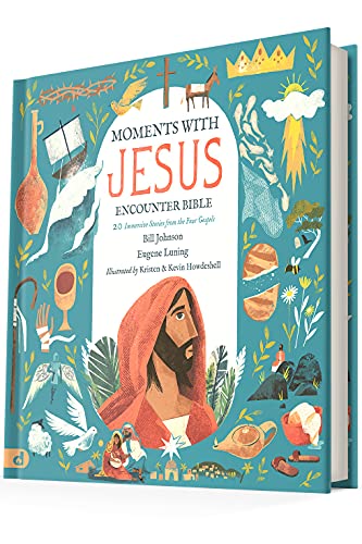 Stock image for The Moments with Jesus Encounter Bible: 20 Immersive Stories from the Four Gospels for sale by Goodwill Books