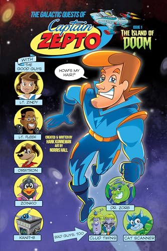 Beispielbild fr The Galactic Quests of Captain Zepto: Issue 1: The Island of Doom zum Verkauf von GF Books, Inc.