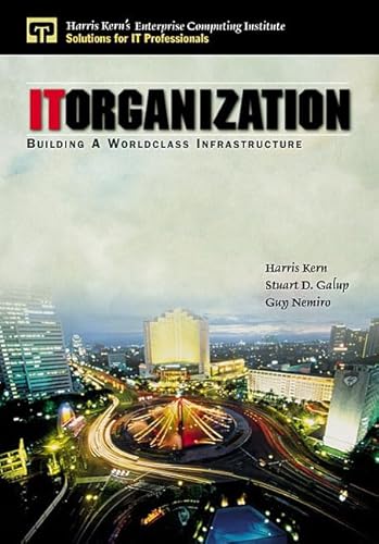 Image d?archive pour It Organization: Building a Worldclass Infrastructure