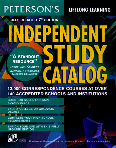 Stock image for Peterson's the Independent Study Catalog for sale by Front Cover Books