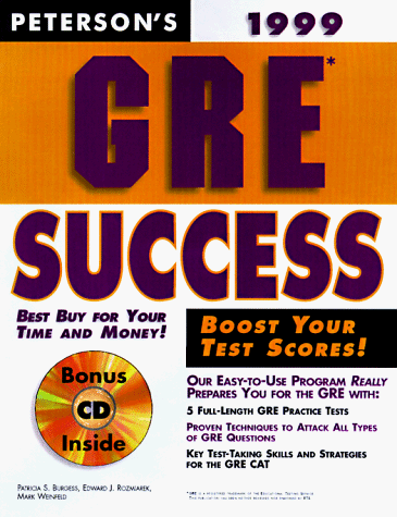 9780768900224: Gre Success 1999 (GRE CAT SUCCESS)