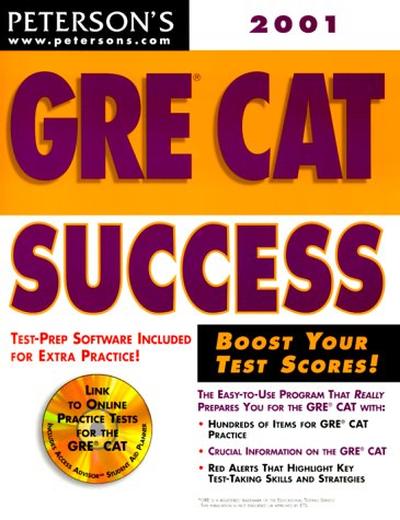 Stock image for Peterson's Gre Cat Success 2001 for sale by The Yard Sale Store