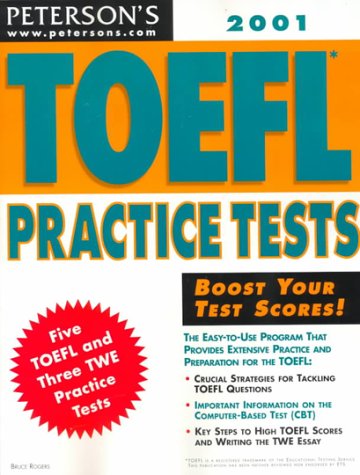 Beispielbild fr TOEFL Practice Tests 2001 zum Verkauf von Better World Books