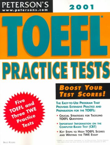 Stock image for TOEFL Practice Tests 2001 for sale by Better World Books