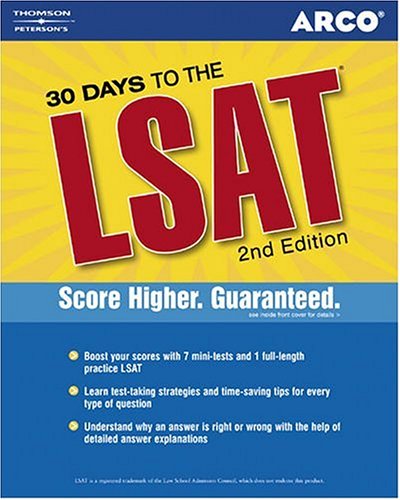 Beispielbild fr 30 Days to the LSAT zum Verkauf von Better World Books