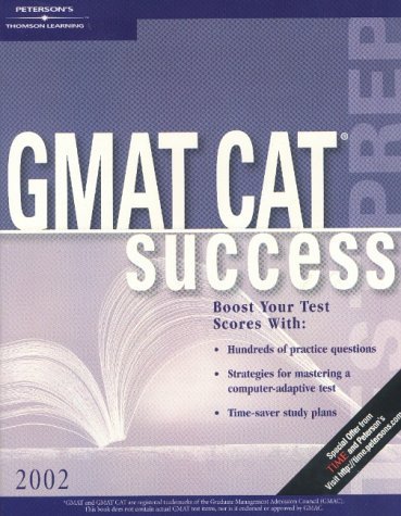 Peterson's Gmat Cat Success 2002: Test Prep (9780768906899) by Peterson's
