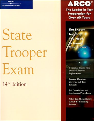Master the State Trooper: Arco Civil Service Test Tutor (14th Edition) (9780768907018) by Arco