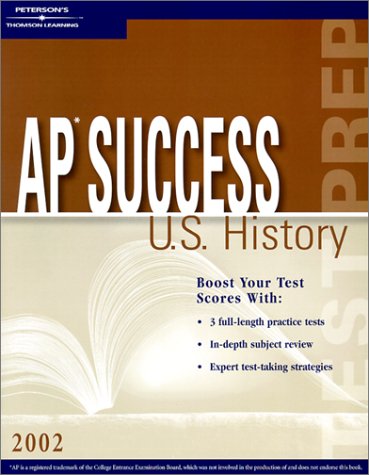 Stock image for Ap Success 2002: U.S. History for sale by The Yard Sale Store