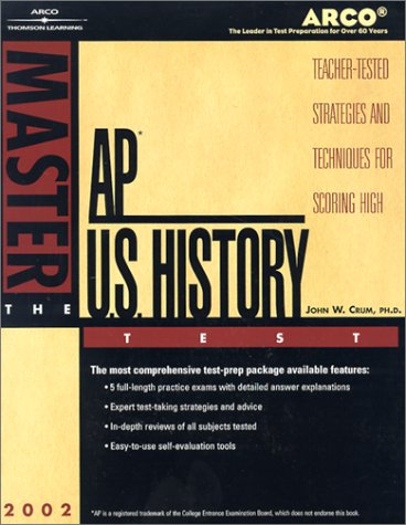 Master AP US History 2002 (MASTER THE AP US HISTORY TEST) (9780768907384) by Arco