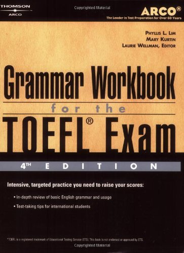 9780768907827: Grammar Workbook for the TOEFL Exam (Arco Academic Test Preparation Series)