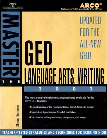 Stock image for Master the GED Language Arts, Writing 02 for sale by ThriftBooks-Dallas