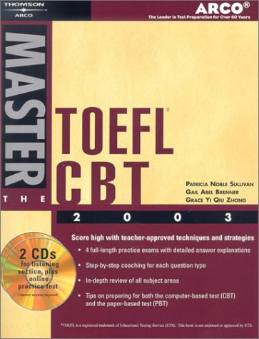 Stock image for Master the TOEFL CBT, 2003 for sale by Books Puddle