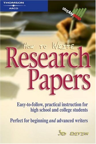 Imagen de archivo de How to Write Research Papers a la venta por Better World Books
