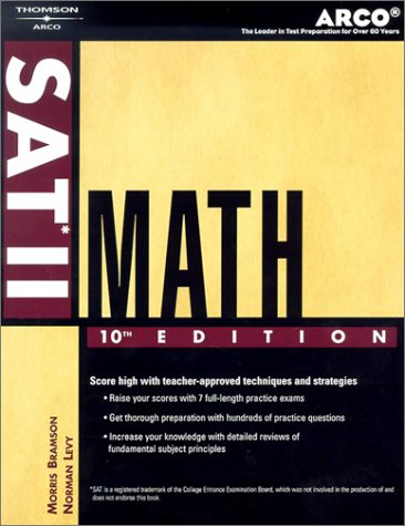 Imagen de archivo de SAT II Math a la venta por Better World Books