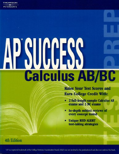 Ap Success 2003: Calculus Ab/Bc (AP SUCCESS : CALCULUS AB/BC) (9780768909807) by Van Galbek, Joan; Trivieri, Lawrence; Ahuja, Lalit A.; Polito, Jessica; Rosebush, Joan Marie