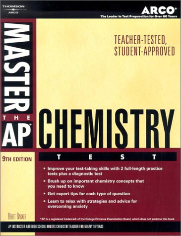 Master AP Chemistry, 9th ed (9780768909906) by Arco