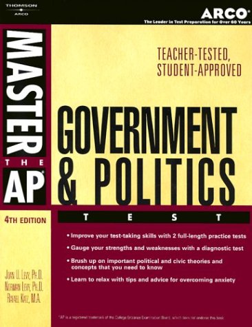 Master AP U.S. Government & Politics, 4E (9780768909944) by Arco
