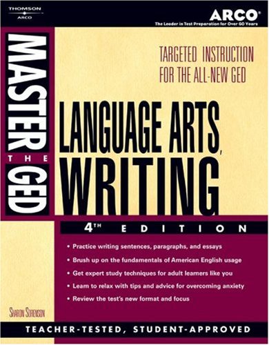 Imagen de archivo de Master the GED Lang, Arts, Writing 4/E a la venta por ThriftBooks-Dallas