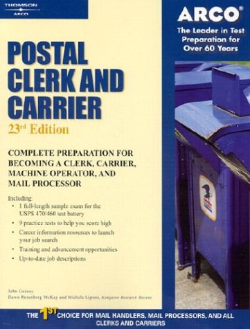 Beispielbild fr Postal Clerk and Carrier zum Verkauf von Better World Books