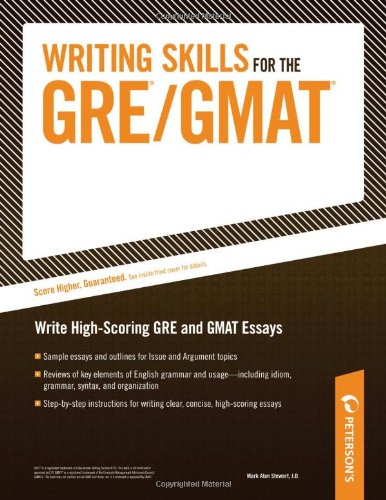 Beispielbild fr Writing Skills for the GRE and GMAT zum Verkauf von Better World Books