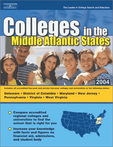 Regional Guide: Middle Atlantic 2004 (9780768911350) by Peterson's