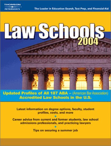 Peterson's Law School 2004 (Peterson's Law Schools) (9780768911619) by Peterson's