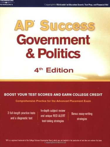 Ap Success: Government & Politics (9780768912647) by Moran, Margaret C.; Holder, W. Frances