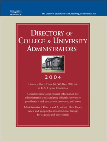 9780768912692: College & Univ Administrators 2004