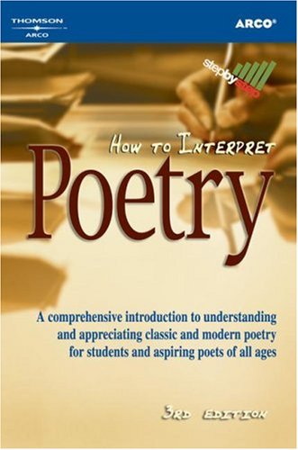Imagen de archivo de How to Interpret Poetry (Arco How to Interpret Poetry) a la venta por GF Books, Inc.