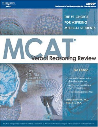 MCAT Verbal Reasoning Review, 5th ed (Arco MCAT Verbal Reasoning Review) - Arco