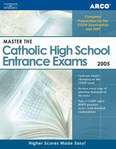 Master the Catholic HS EntranceExam 2005 (9780768914641) by Arco