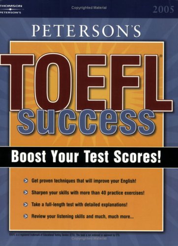 Toefl Success Cbt 2005 (9780768914931) by Peterson's